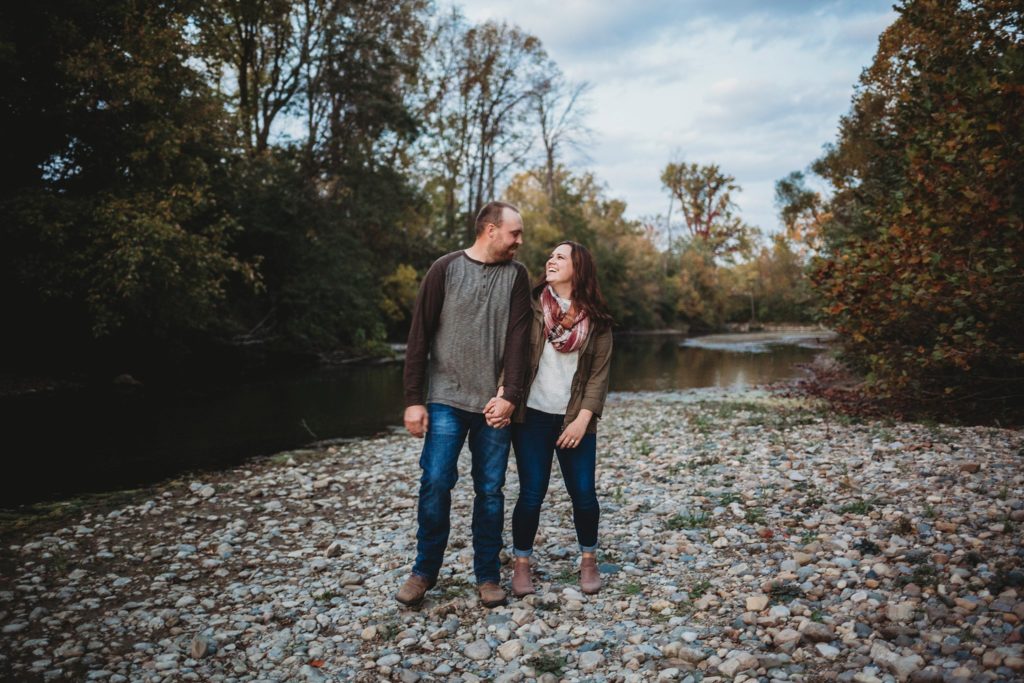 Fairfield Lakes Park Engagement Session Photography