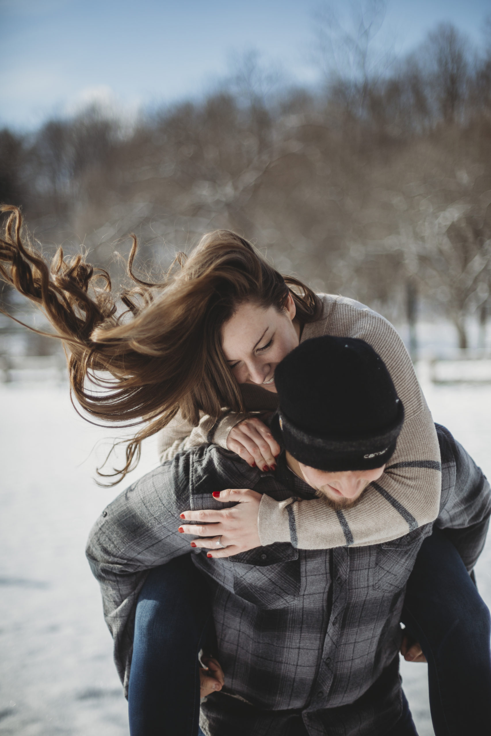 Winter Engagement Photo Ideas// West Lafayette, Indiana Photographers ...