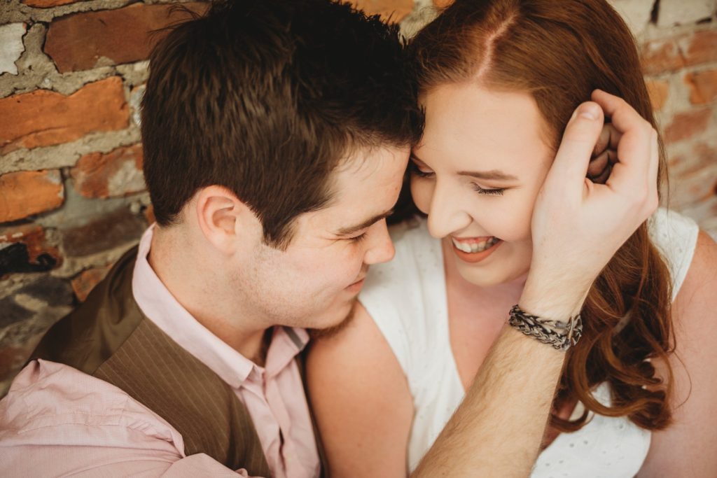 Engaged Couples Photos in West Lafayette, Indiana Engagement Photographer