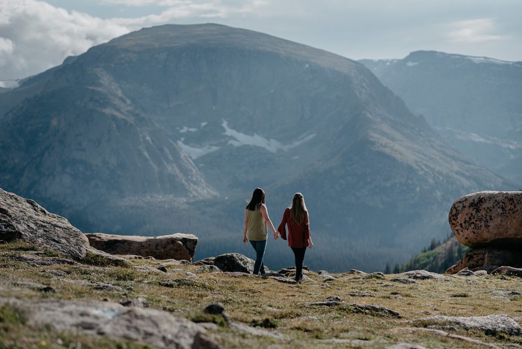 lgbtq wedding photographers in rocky mountain national park