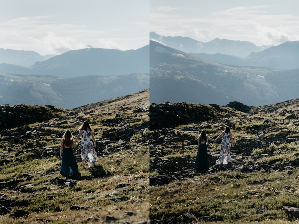 wedding photographers in rocky mountain national park