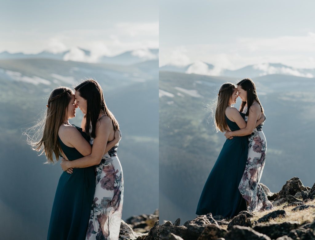 anniversary session in Rocky Mountain National Park