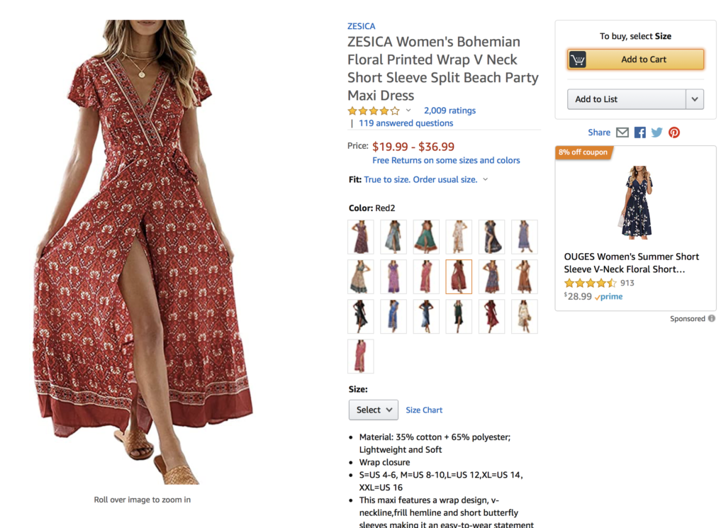 Top Ten Engagement Dresses on Amazon- girl posing in romper for indiana engagement session