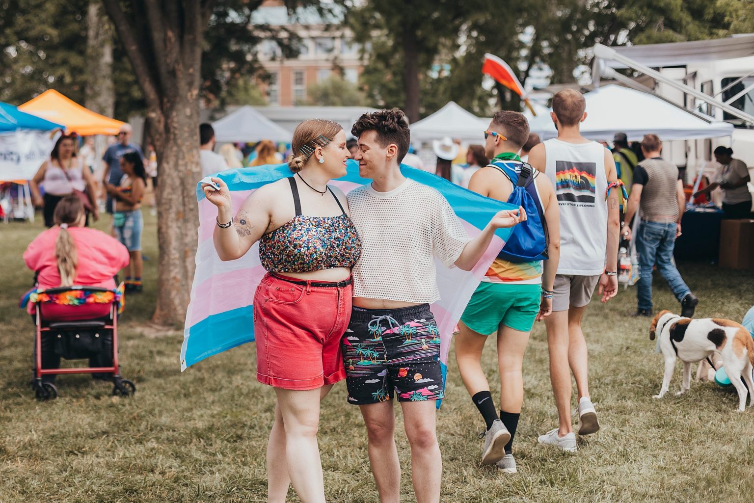 Indianapolis Pride Parade Anniversary Session//Caitlin & B